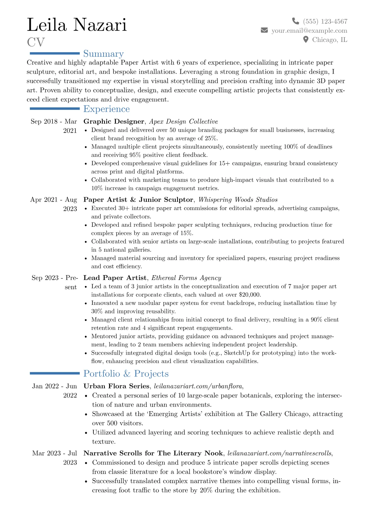 Career changer version - Page 1
