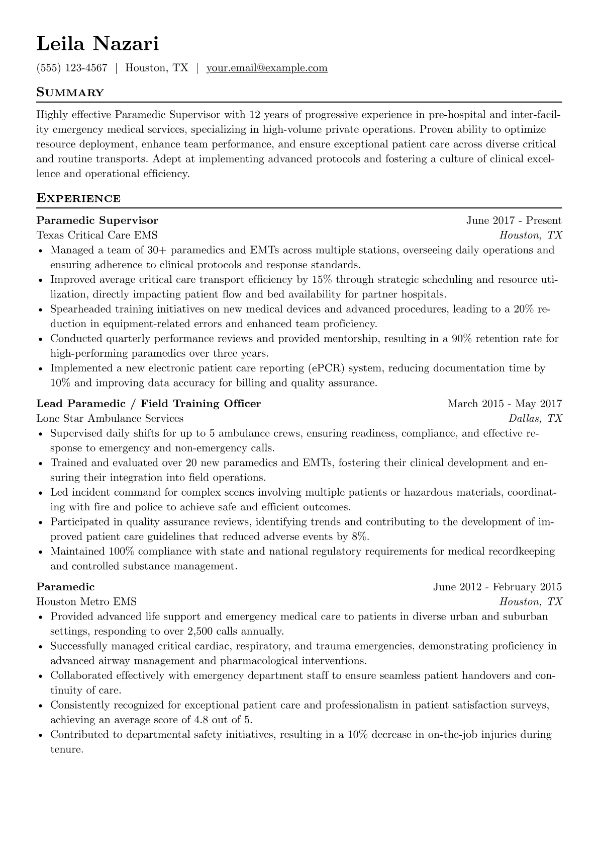 Private EMS/Critical version - Page 1