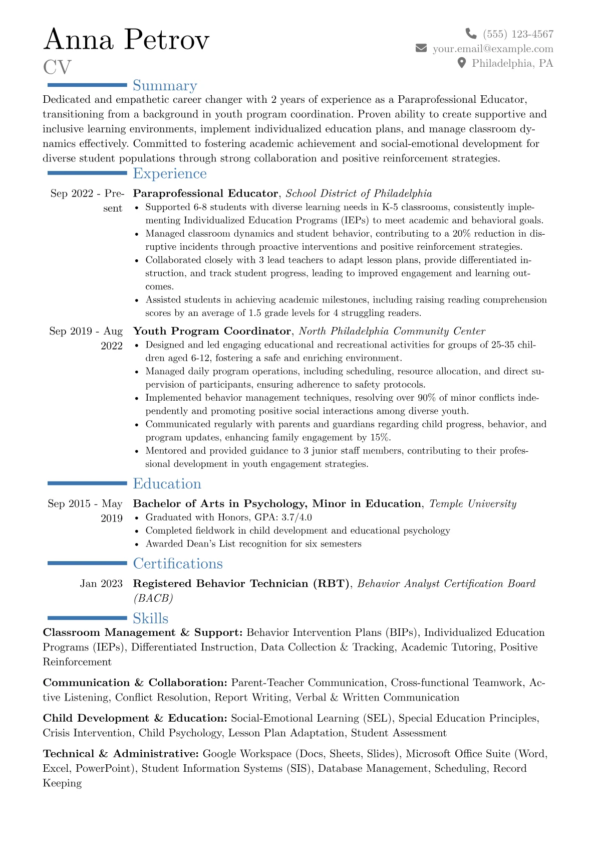 Career changer version - Page 1