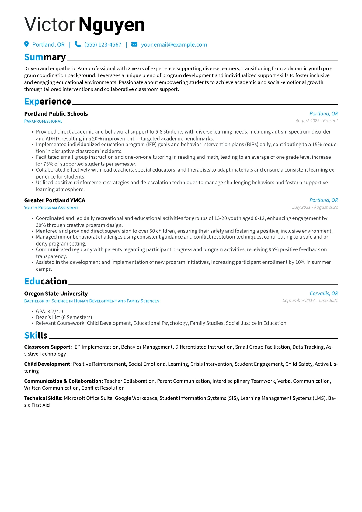 Career changer version - Page 1