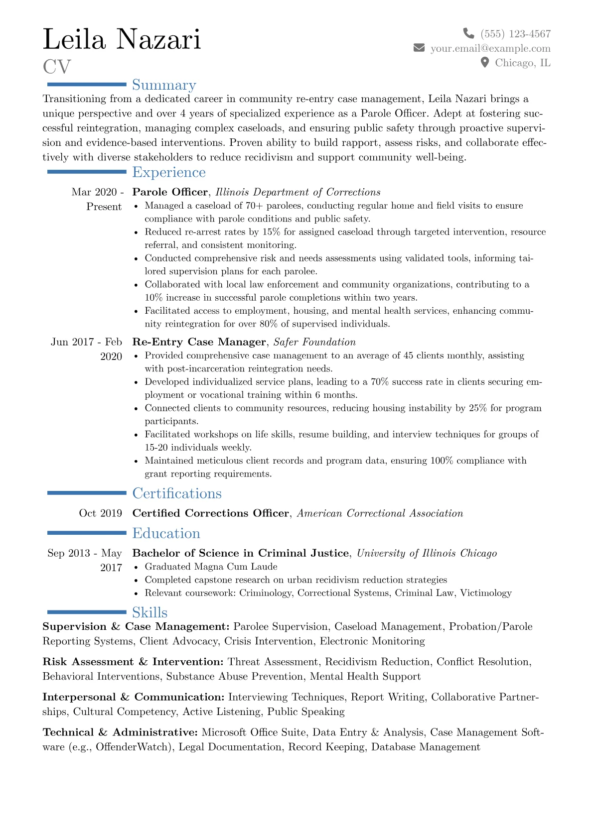 Career changer version - Page 1