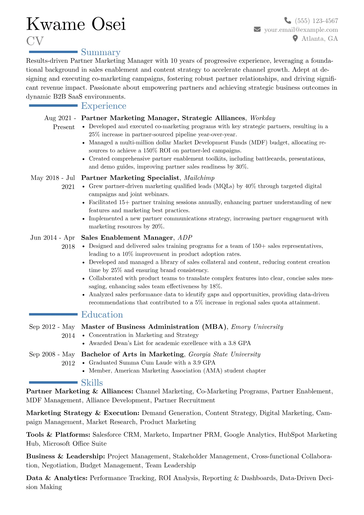 Career changer version - Page 1