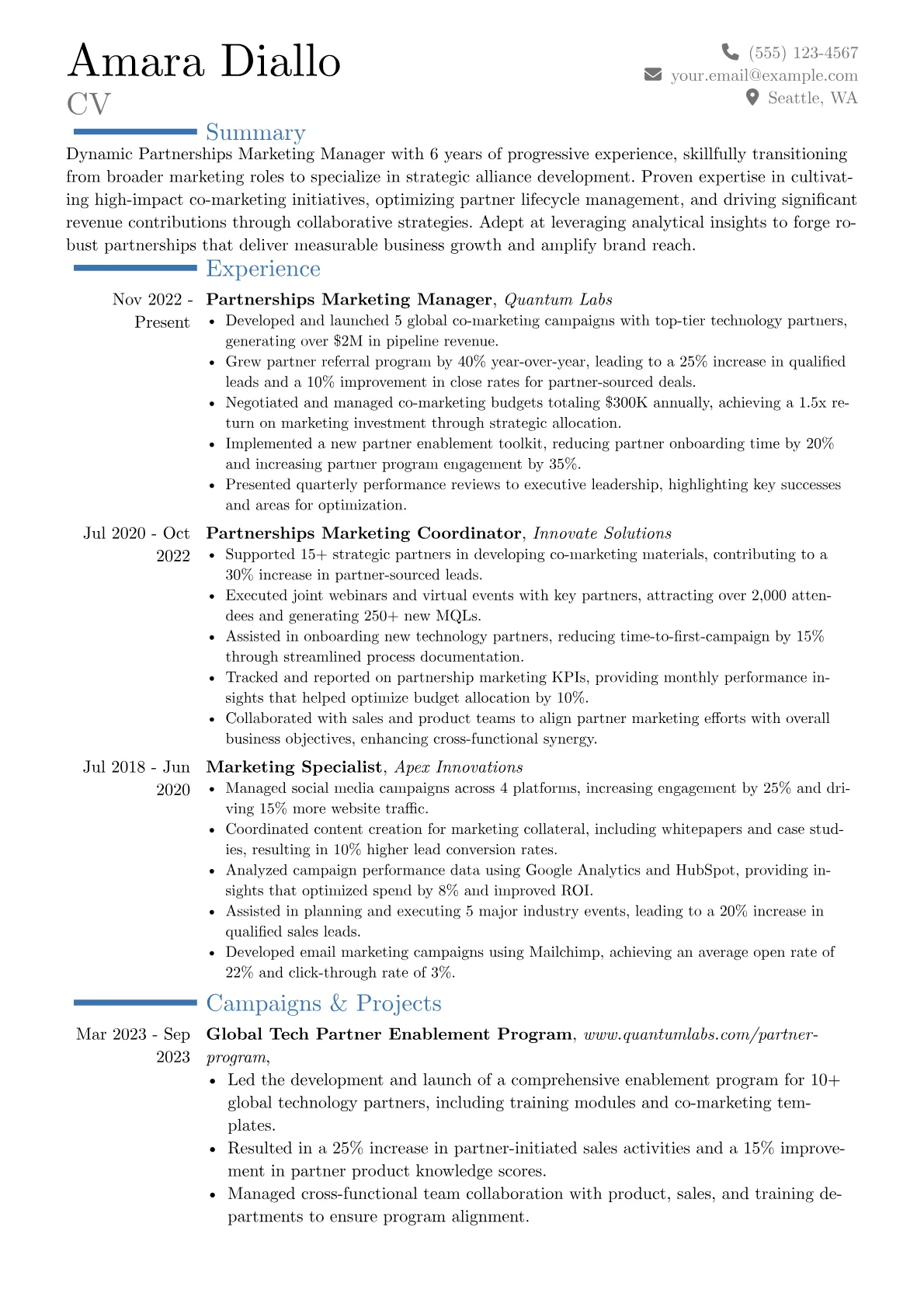 Career changer version - Page 1