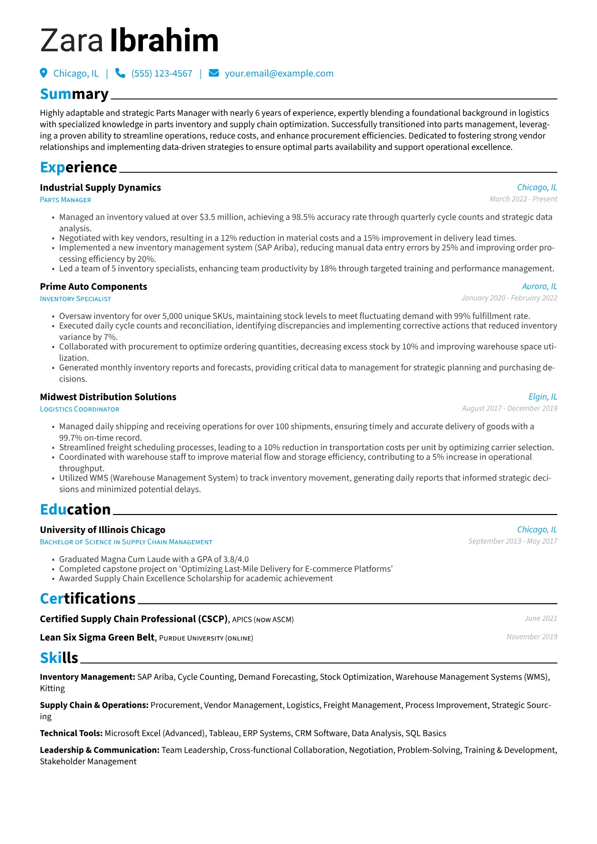 Career changer version - Page 1