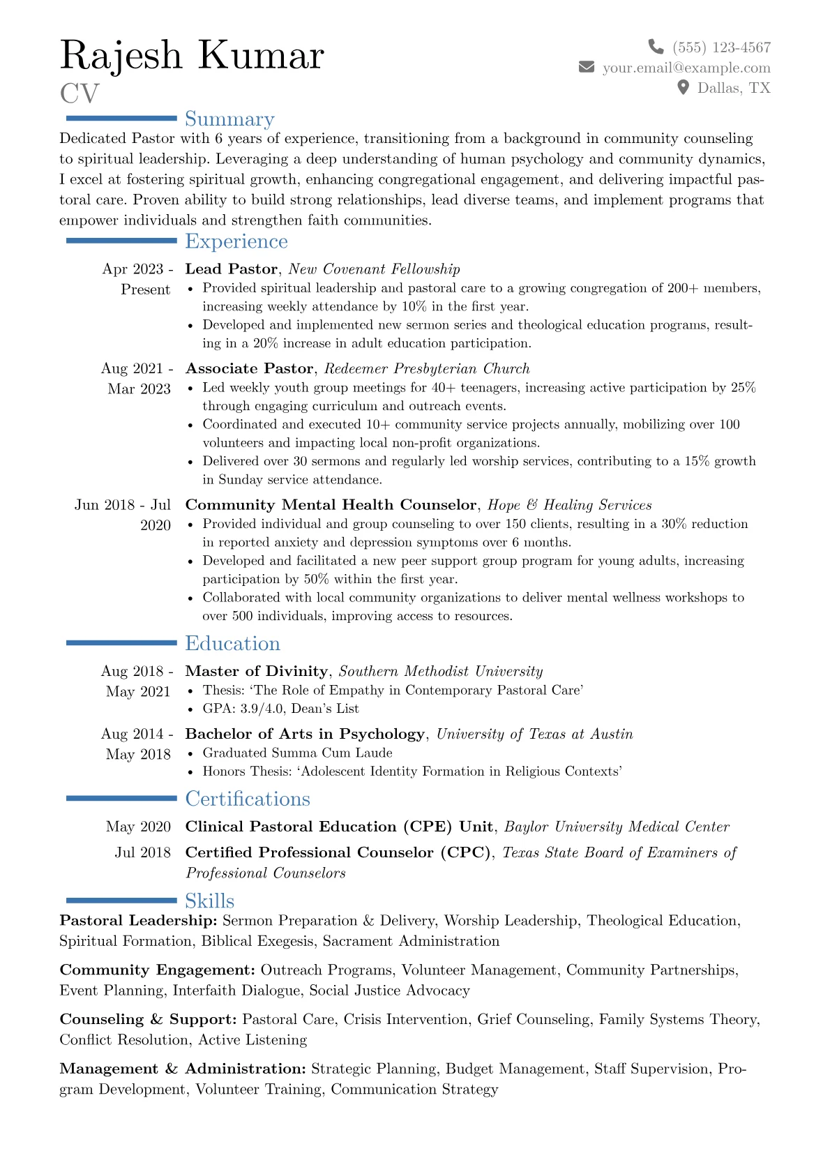 Career changer version - Page 1