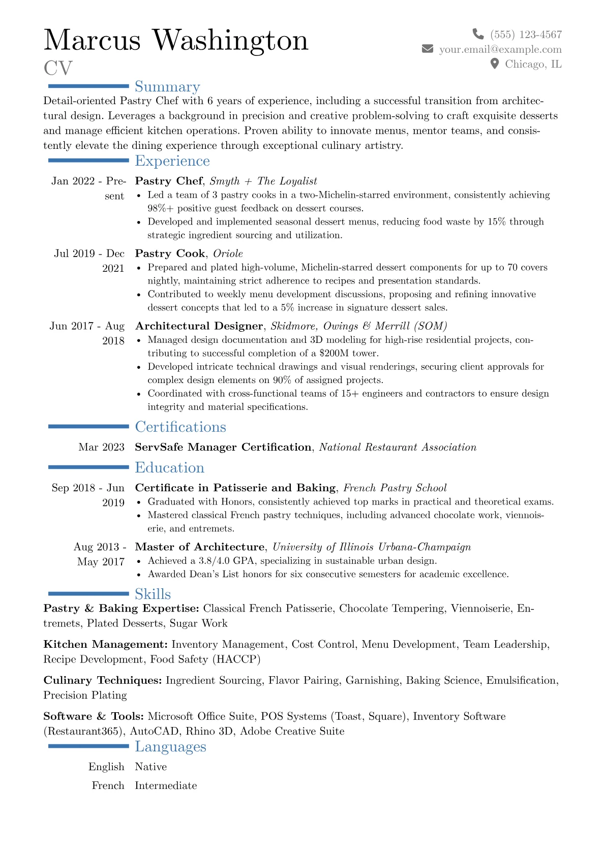 Career changer version - Page 1