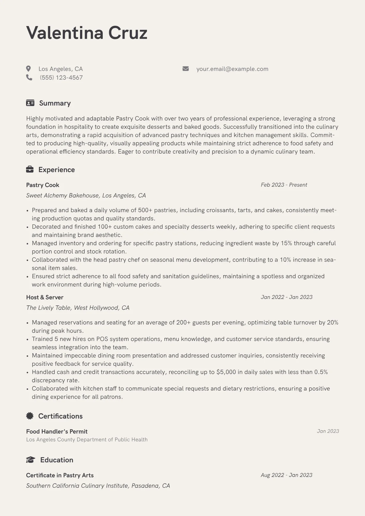 Career changer version - Page 1