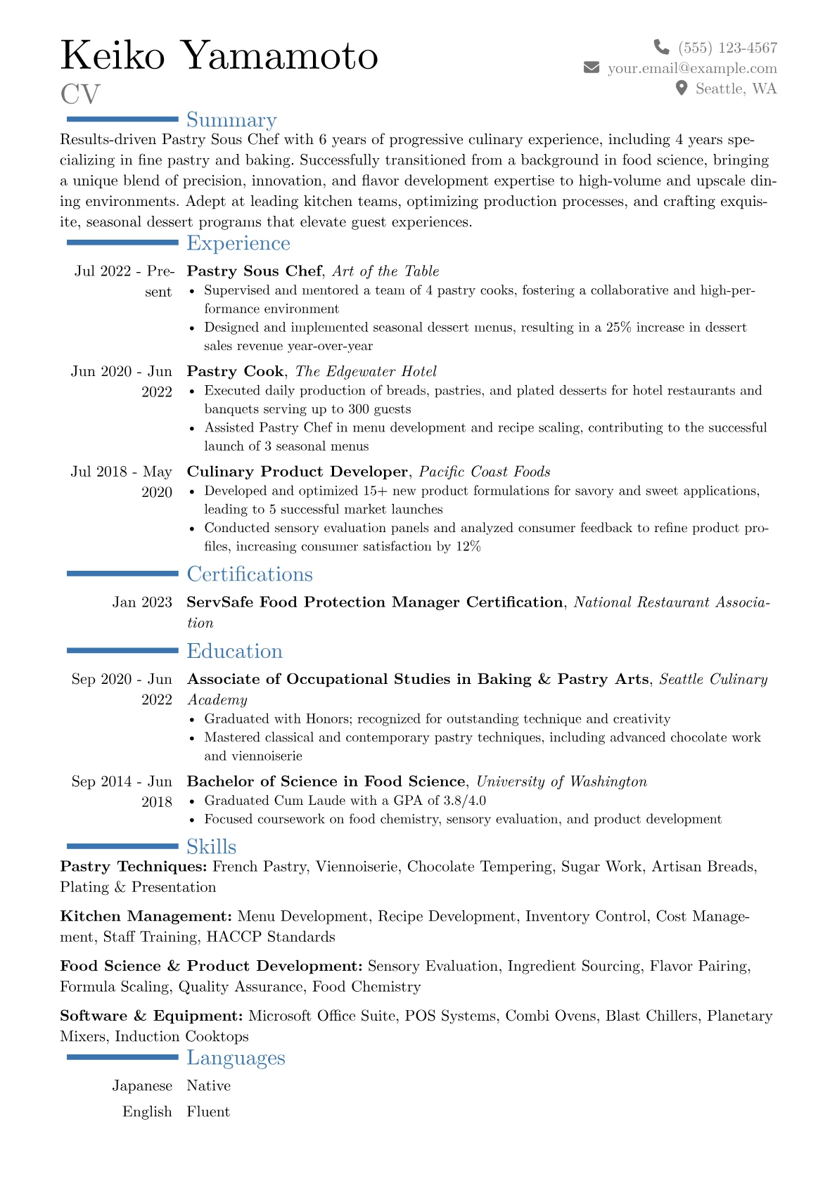 Career changer version - Page 1