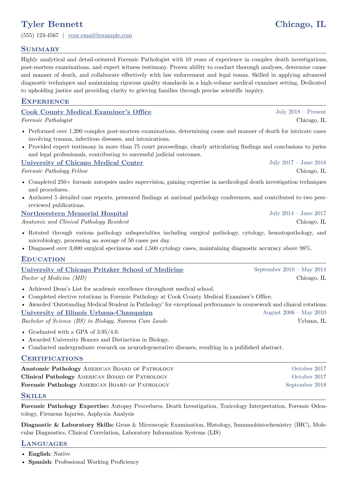 Pathologist - Forensic version - Page 1