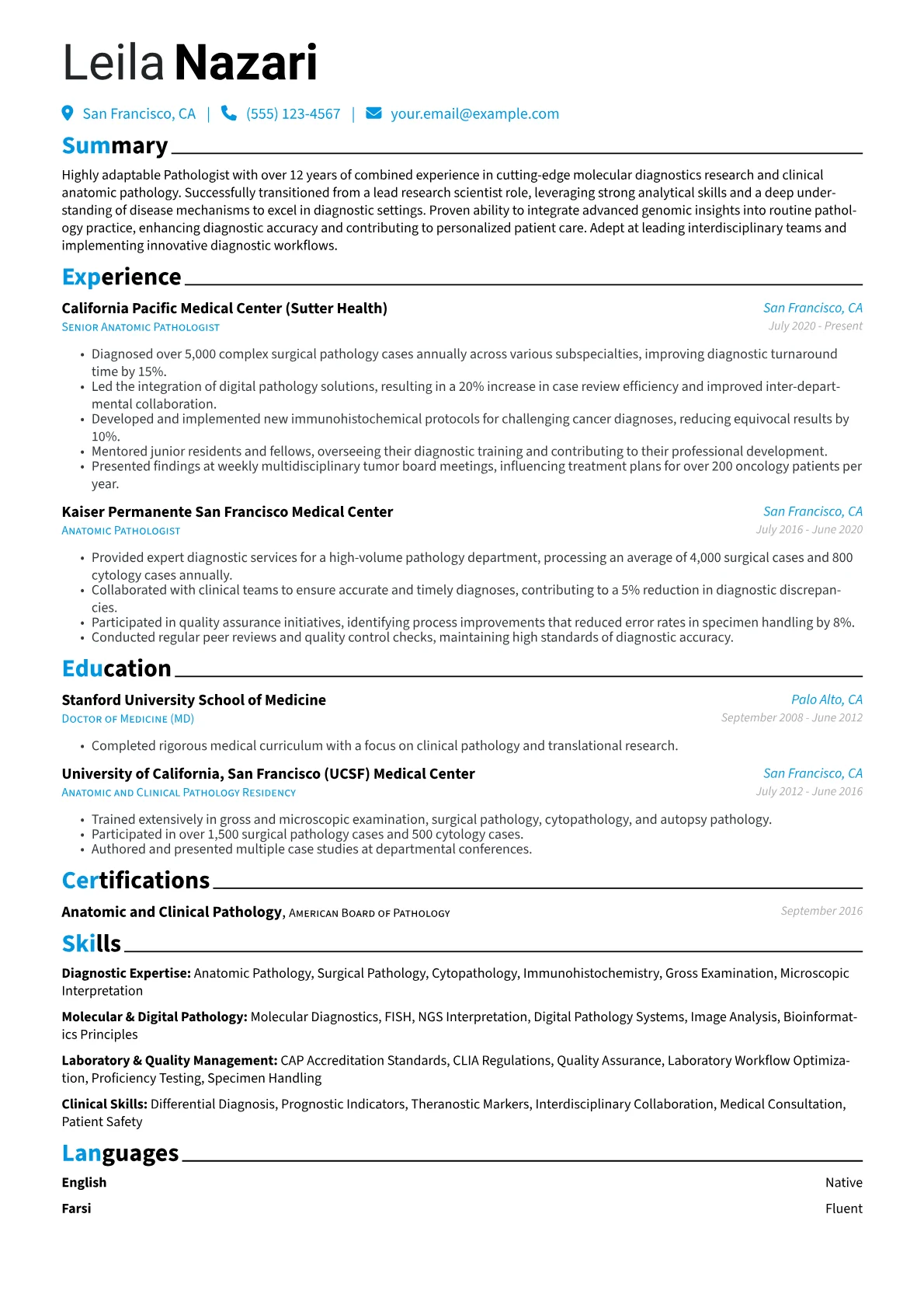 Career changer version - Page 1