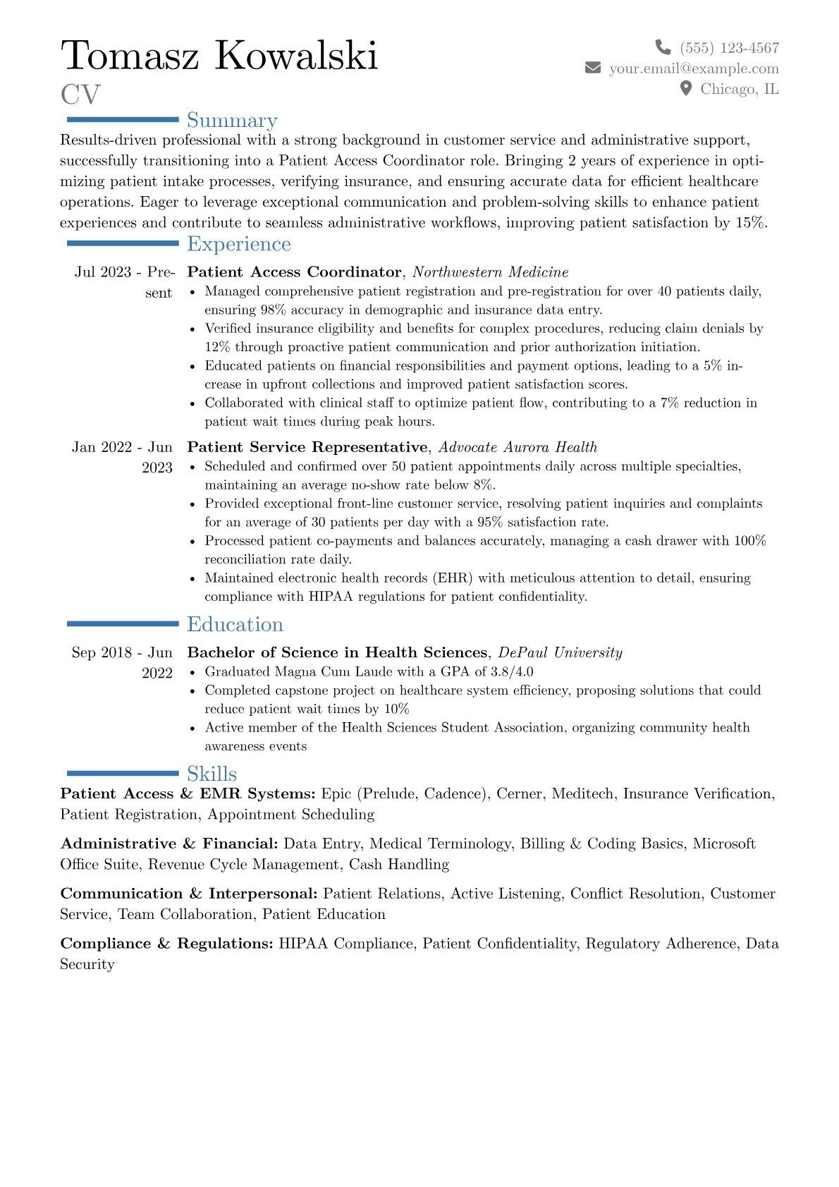 Career changer version - Page 1
