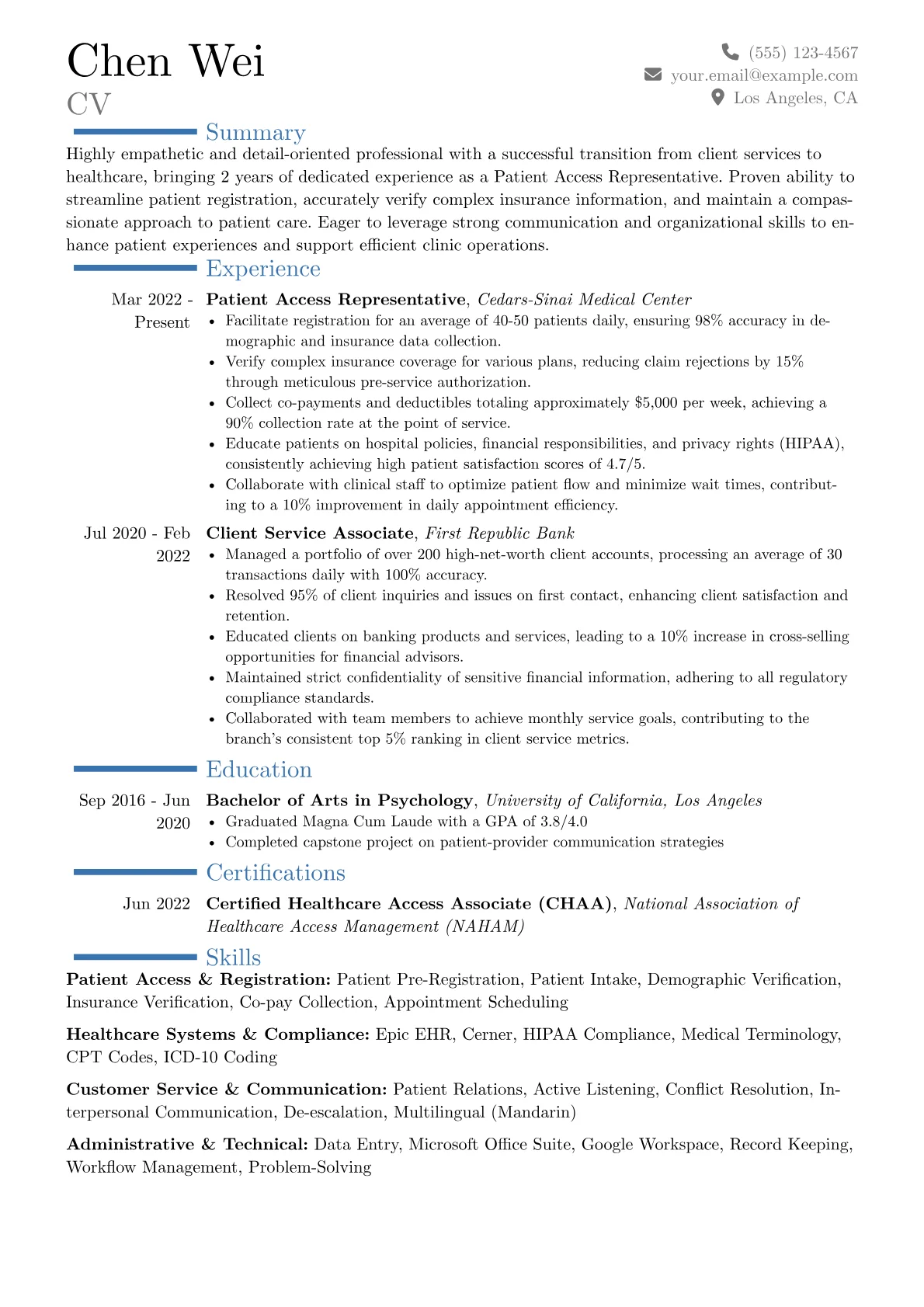 Career changer version - Page 1