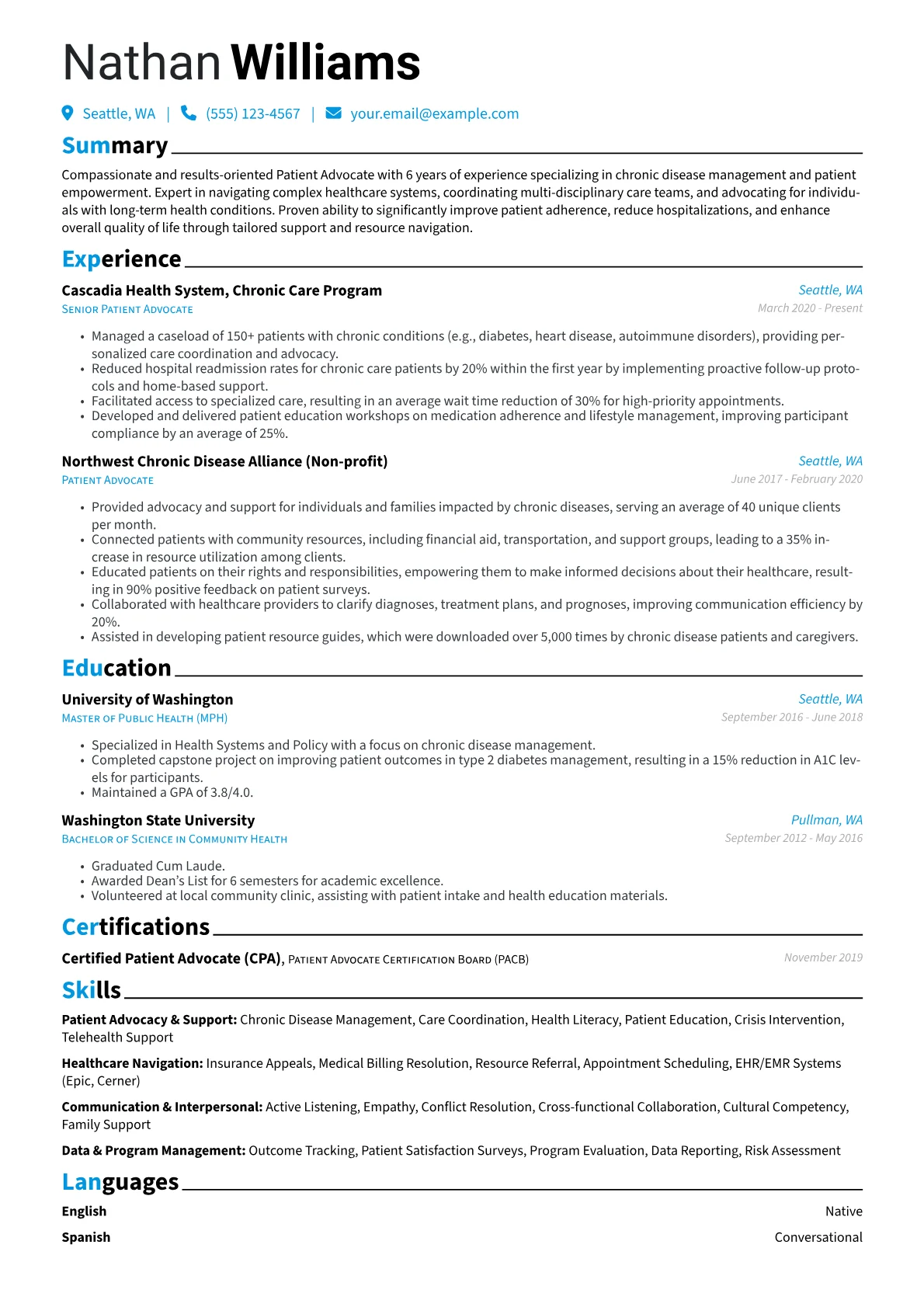 Chronic Illness version - Page 1