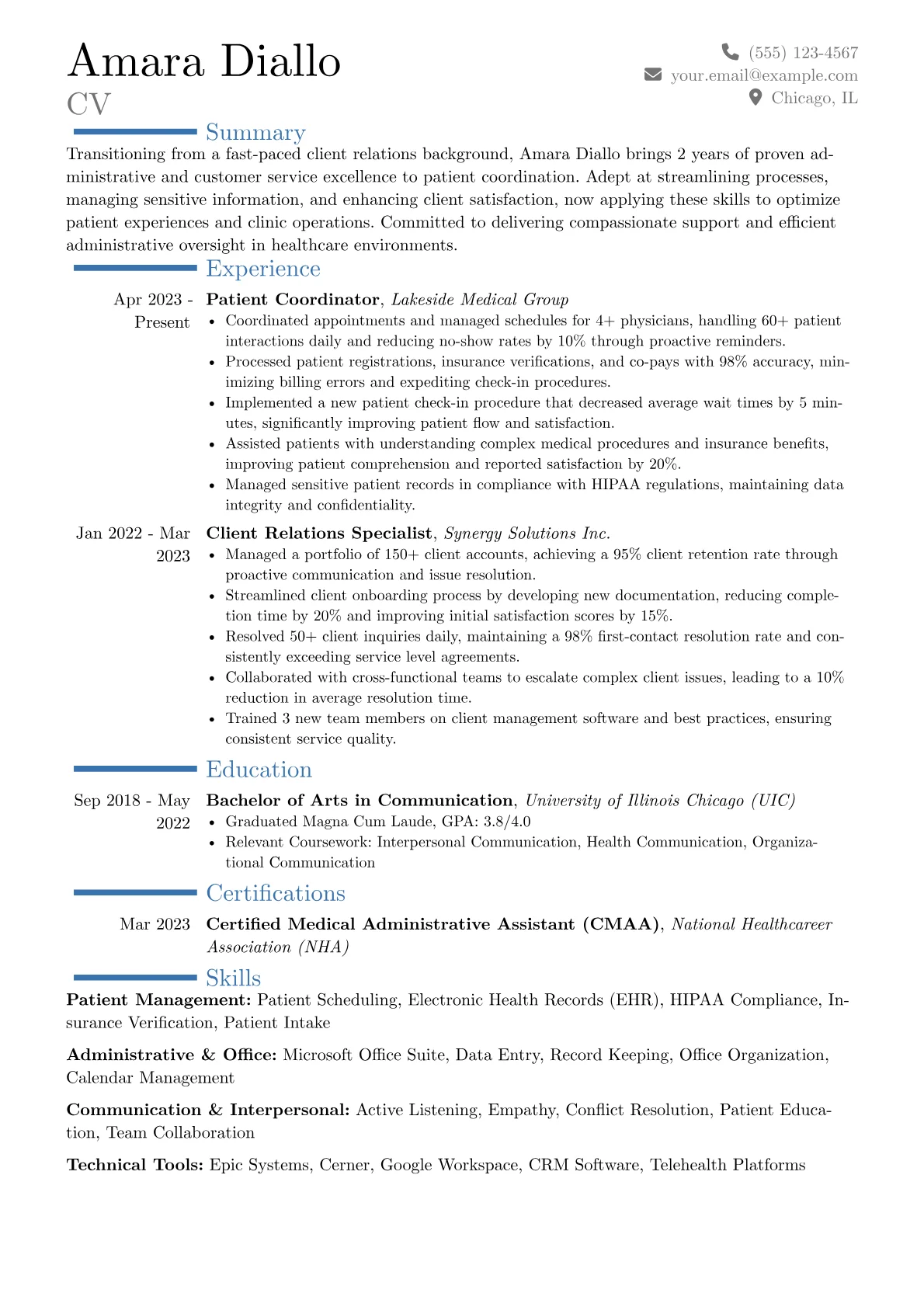 Career changer version - Page 1