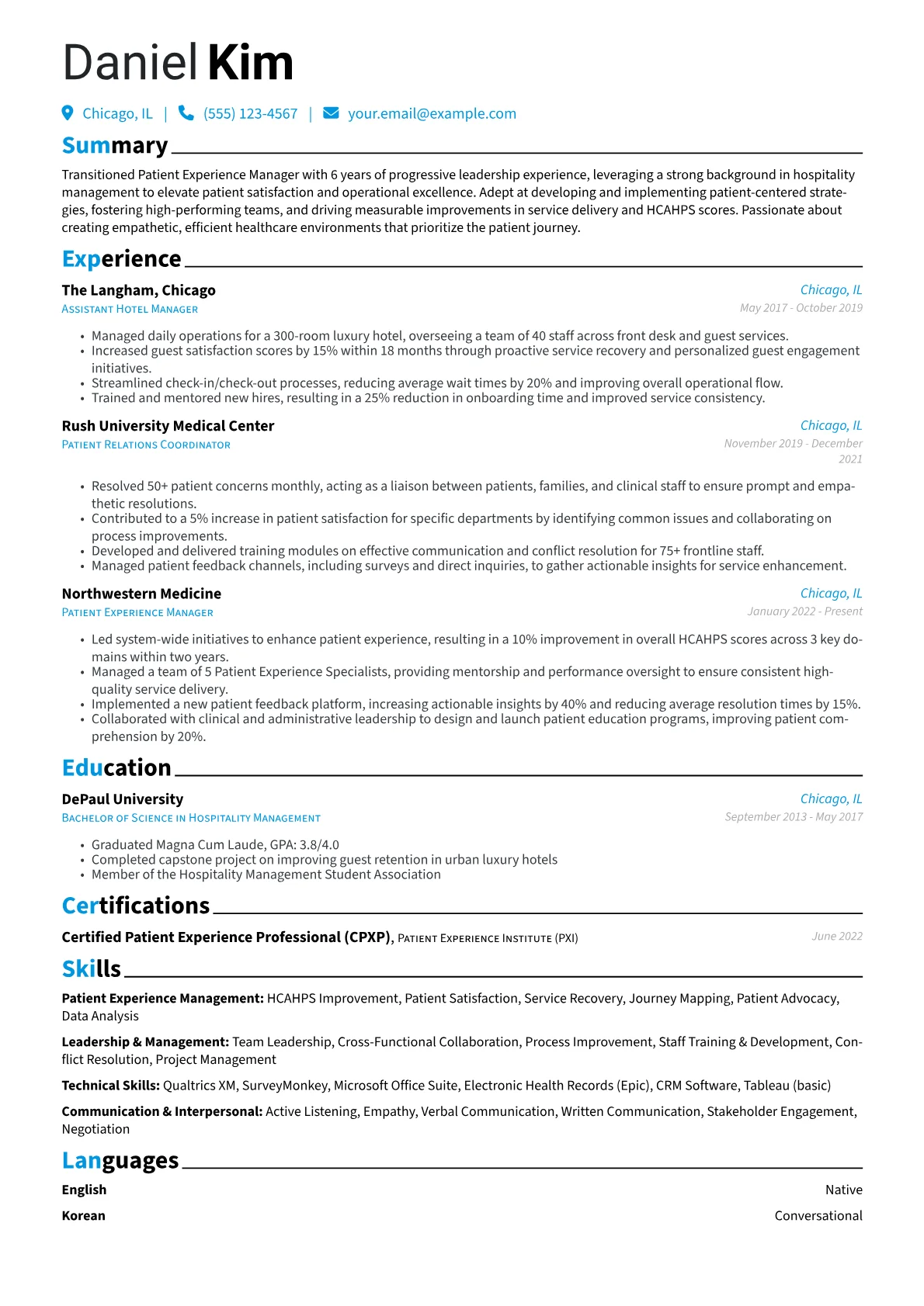 Career changer version - Page 1