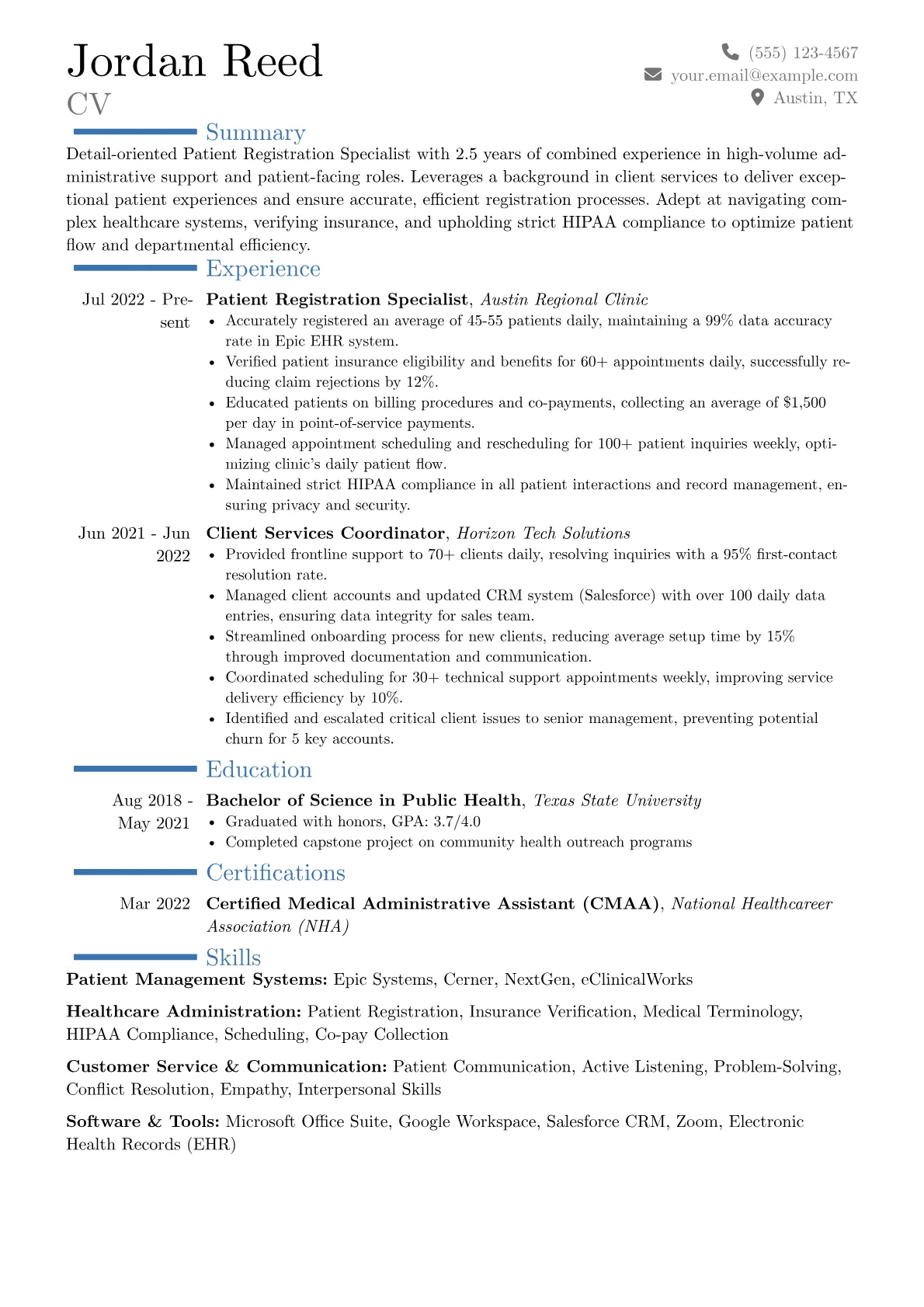 Career changer version - Page 1