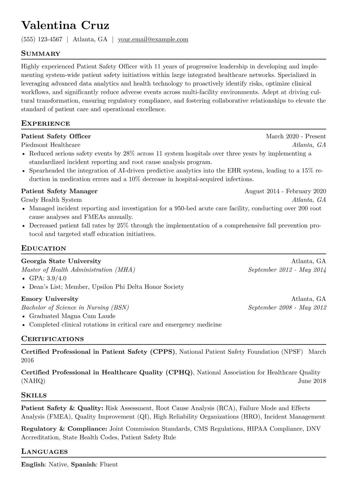 Integrated Health version - Page 1