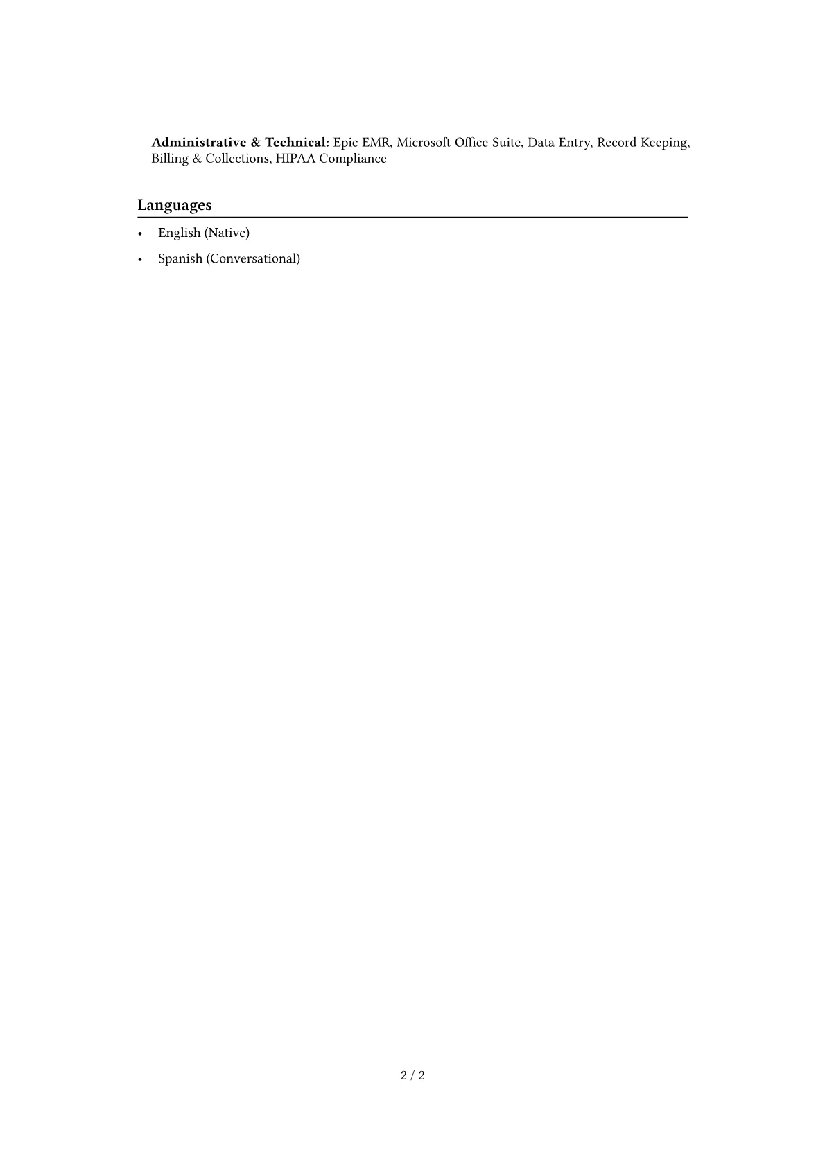 Career changer version - Page 2