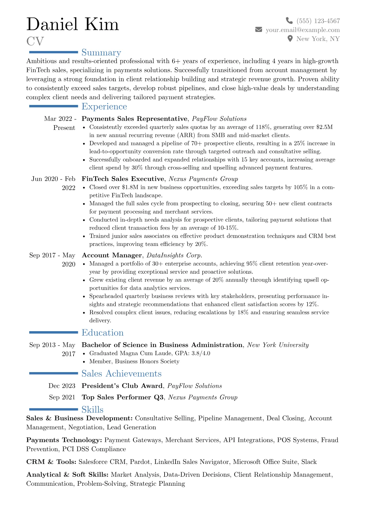 Career changer version - Page 1