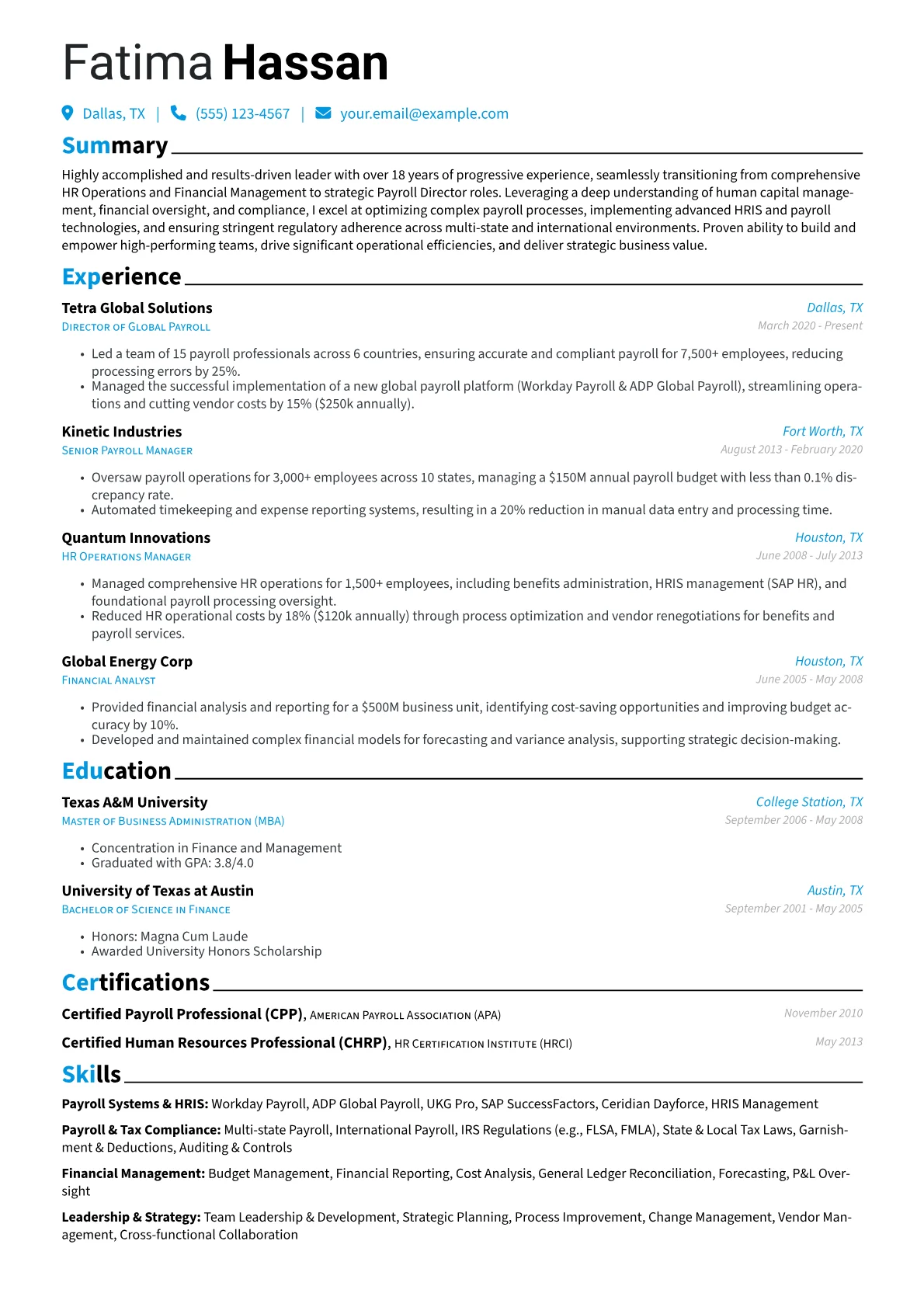 Career changer version - Page 1