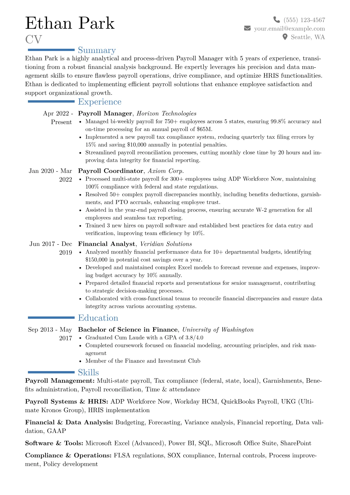 Career changer version - Page 1