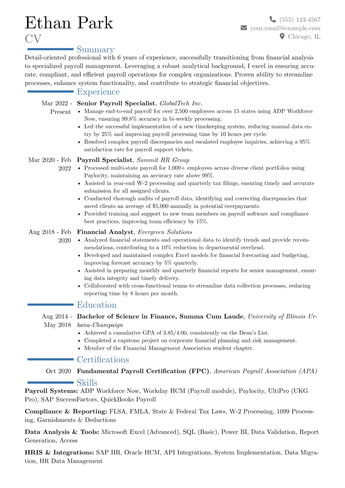 Career changer version - Page 1