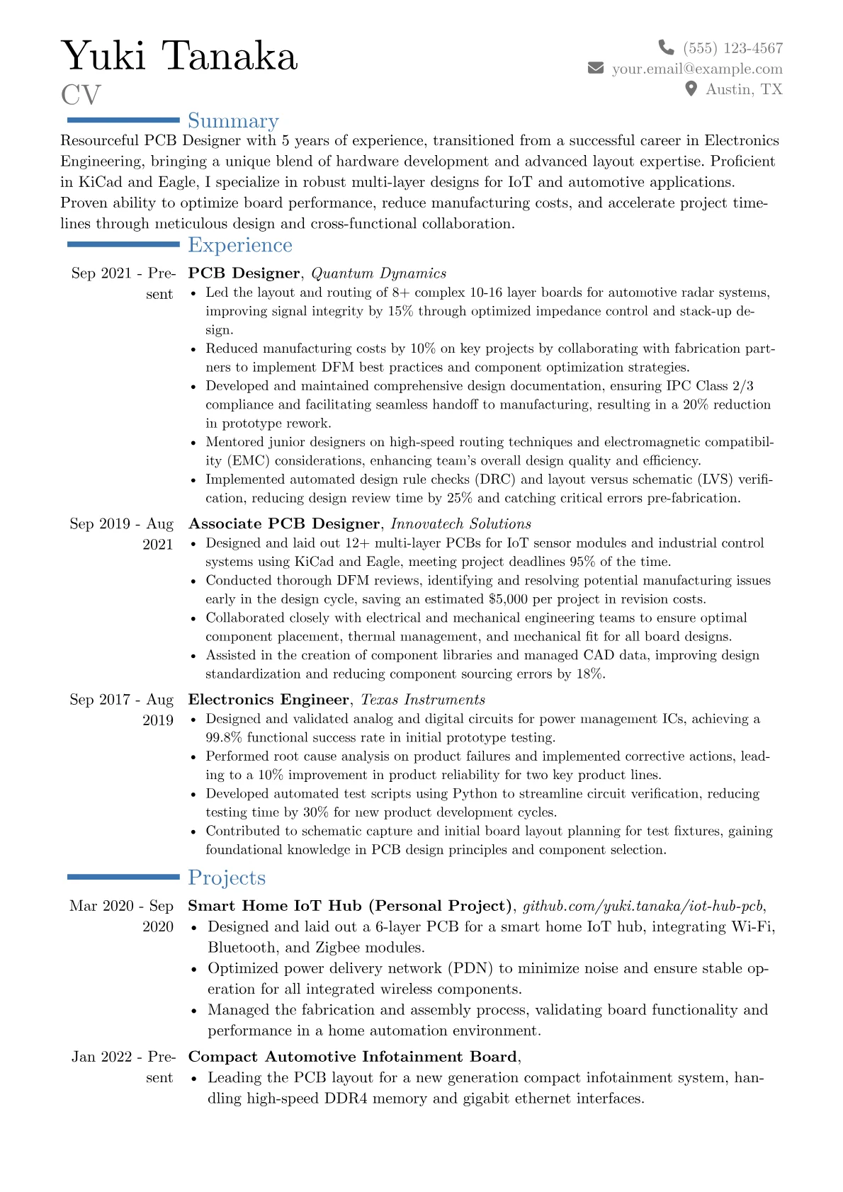 Career changer version - Page 1