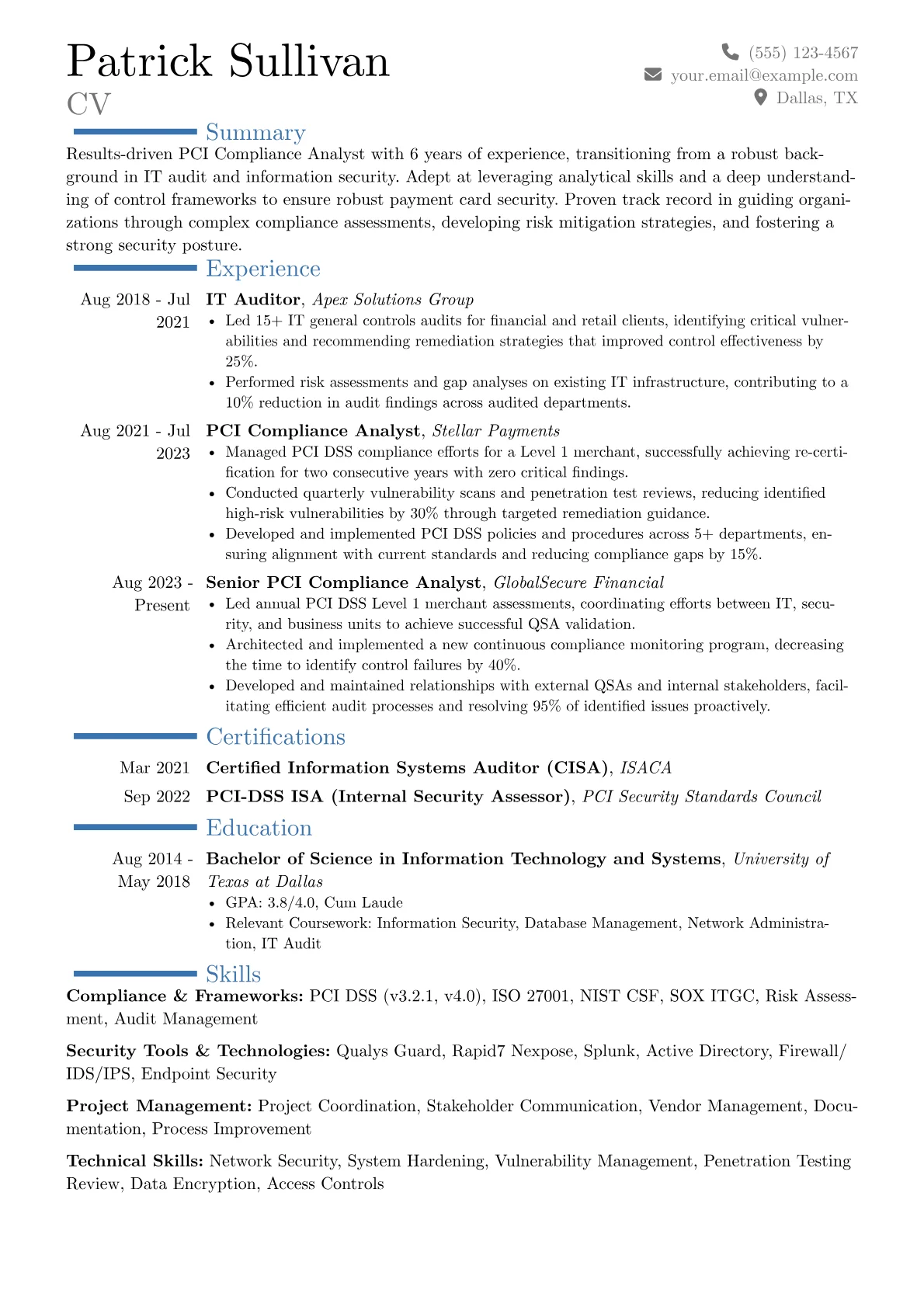 Career changer version - Page 1
