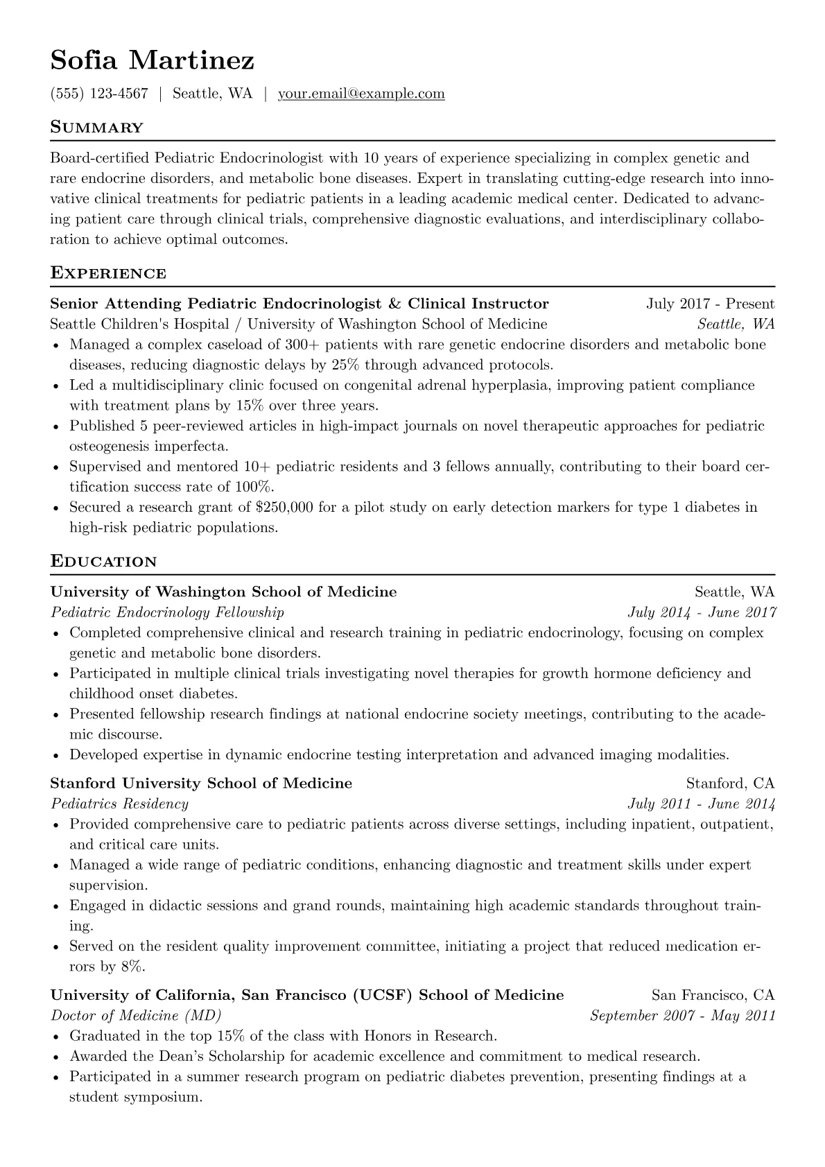 Pediatric version - Page 1