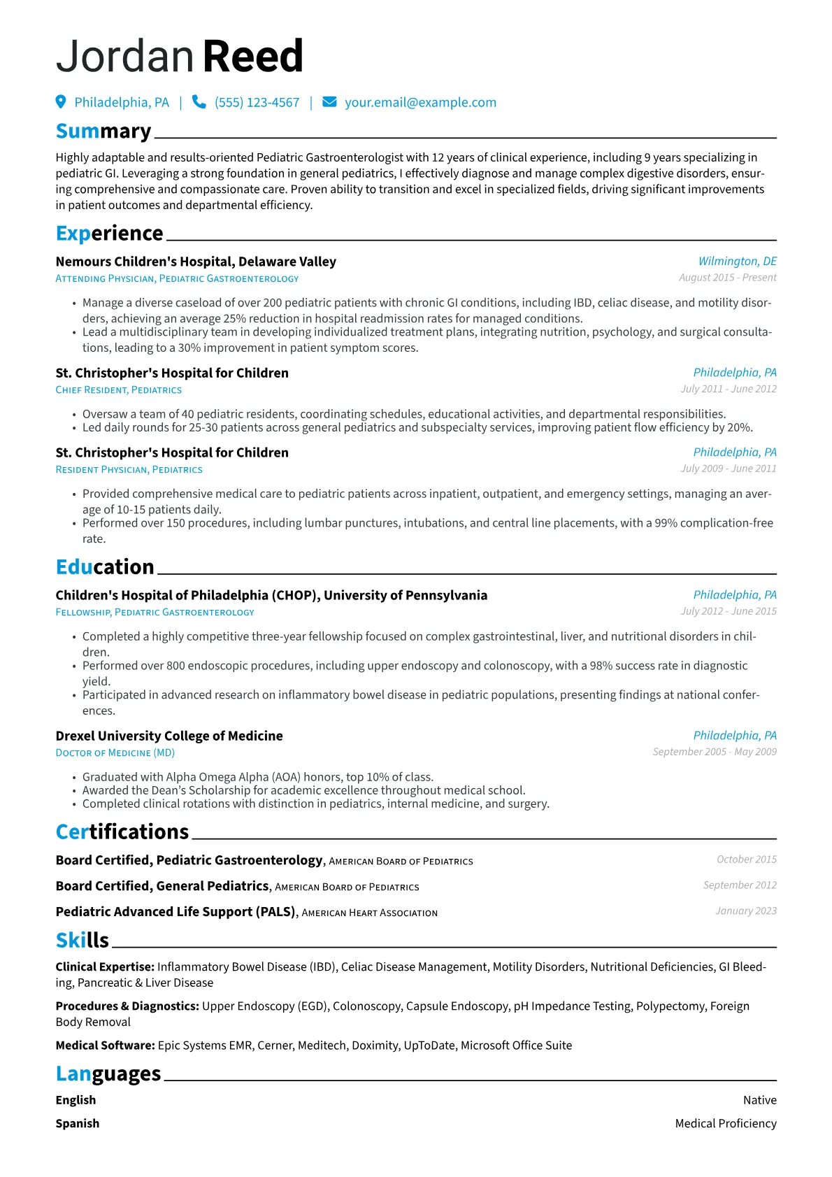 Career changer version - Page 1