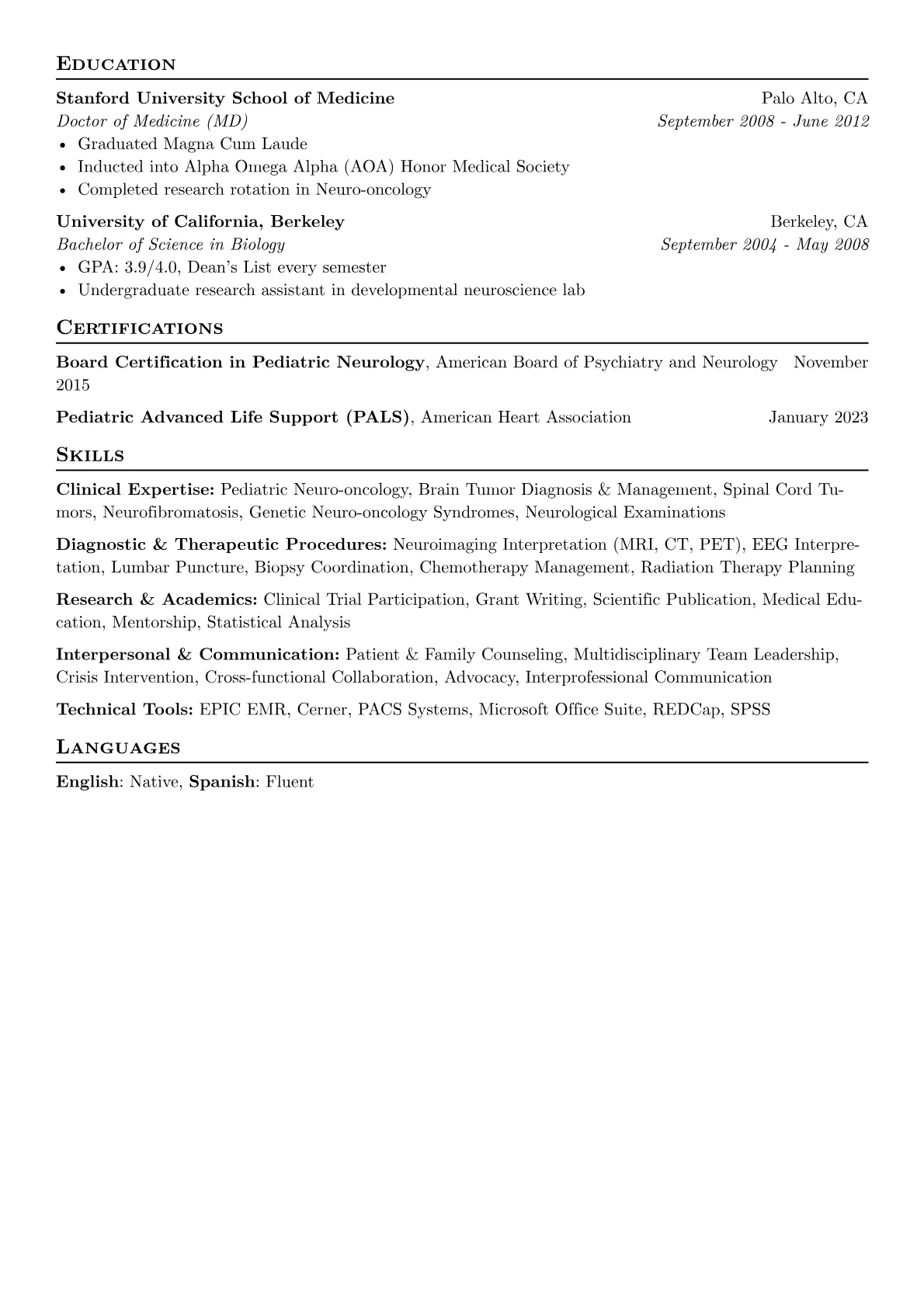 Pediatric Neuro-oncologist version - Page 2