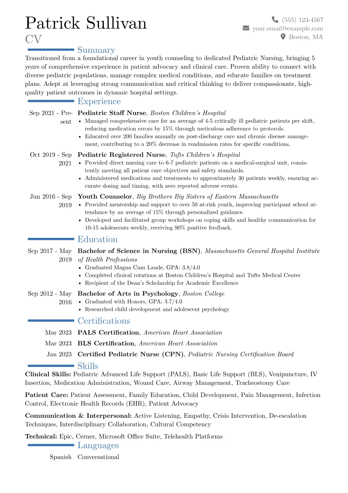 Career changer version - Page 1