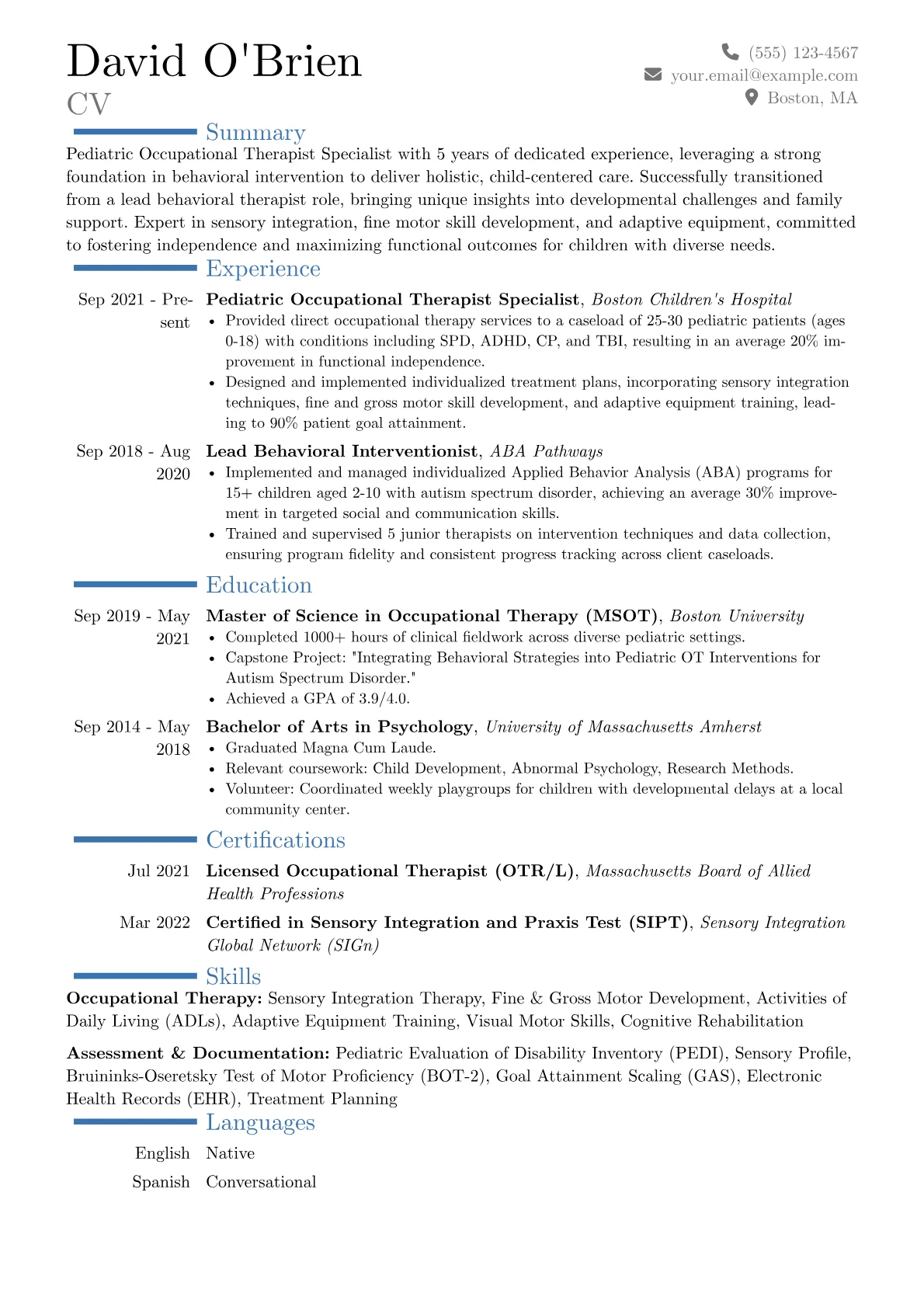 Career changer version - Page 1