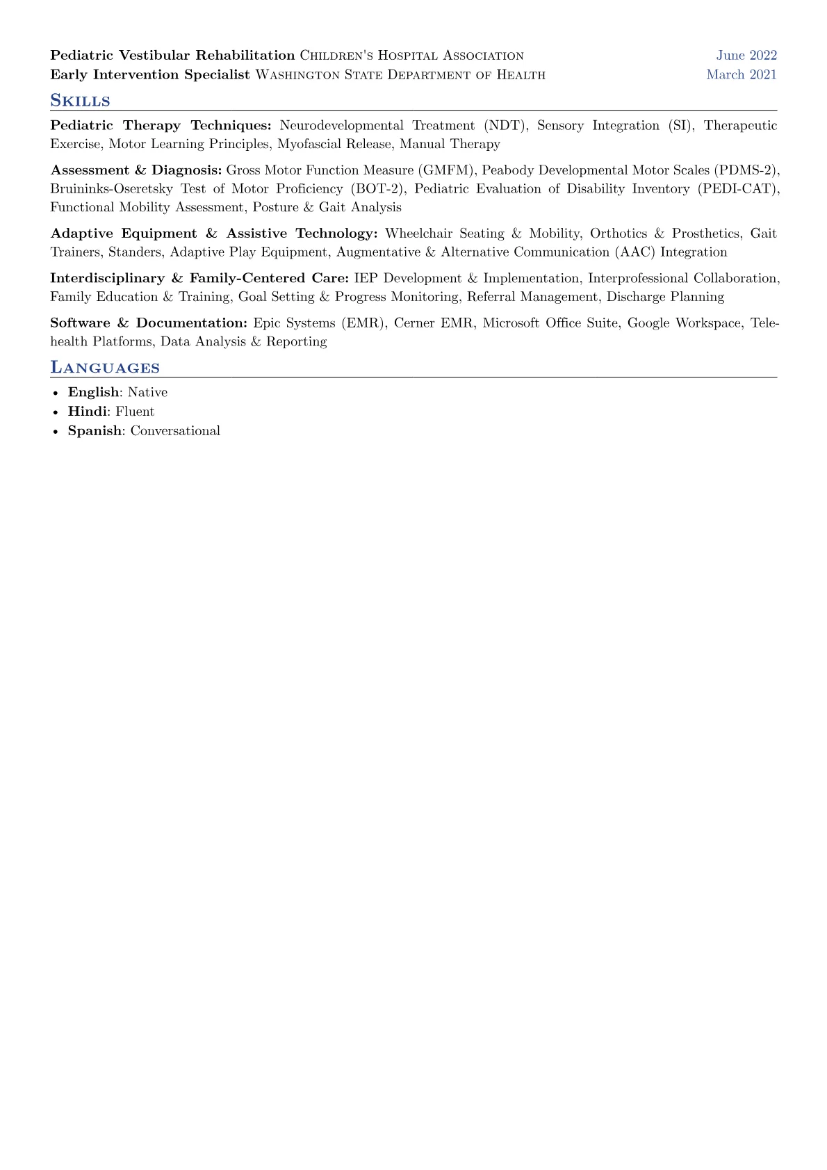 Pediatric PT - Early version - Page 2