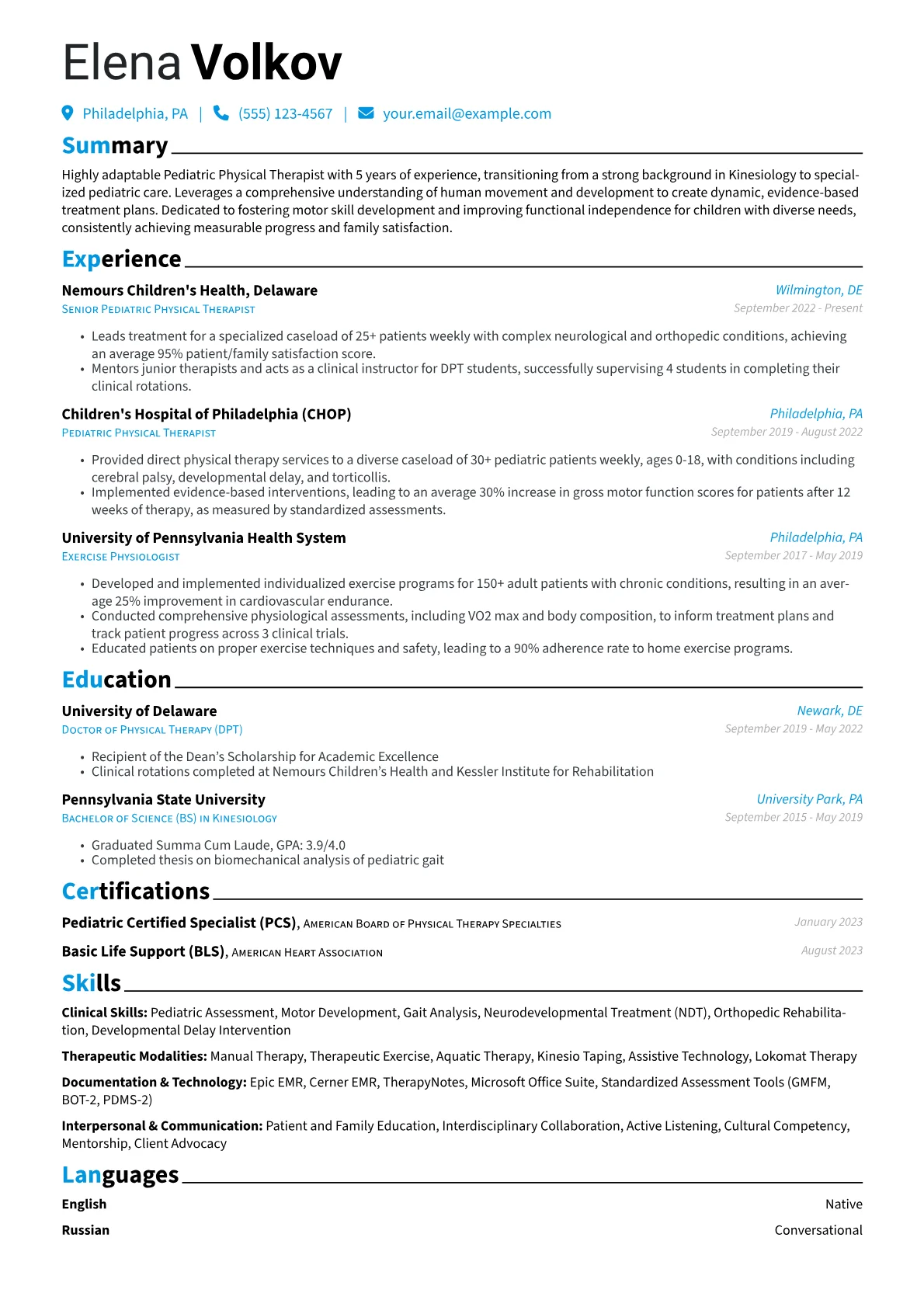 Career changer version - Page 1