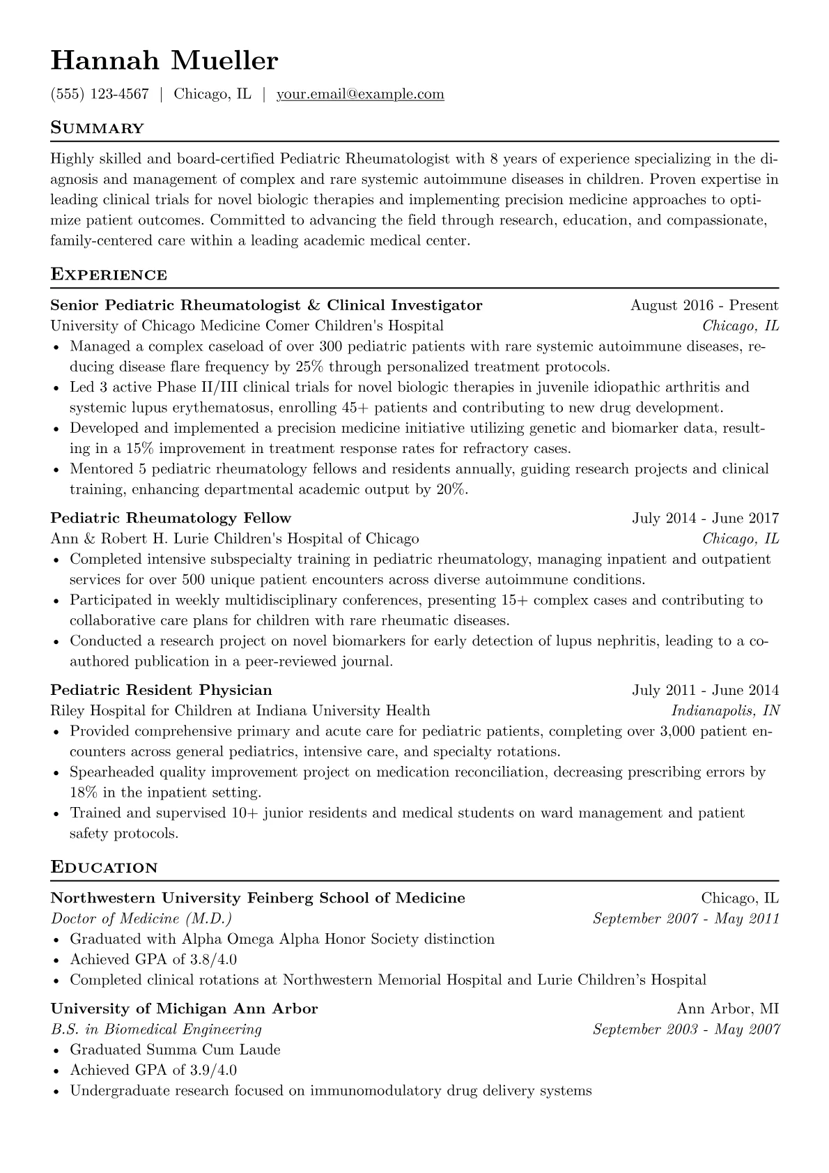 Pediatric version - Page 1