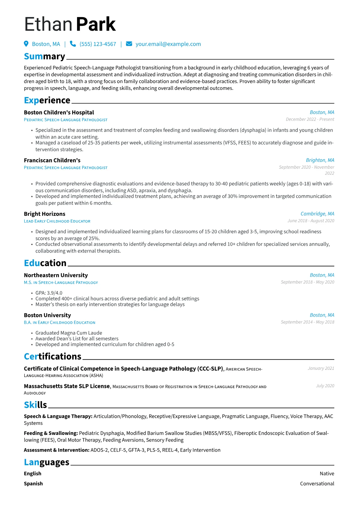 Career changer version - Page 1