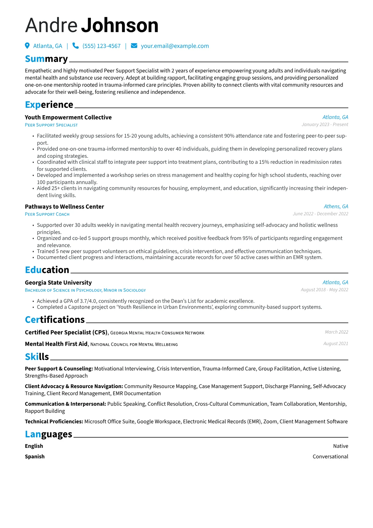 Youth Mental Health version - Page 1