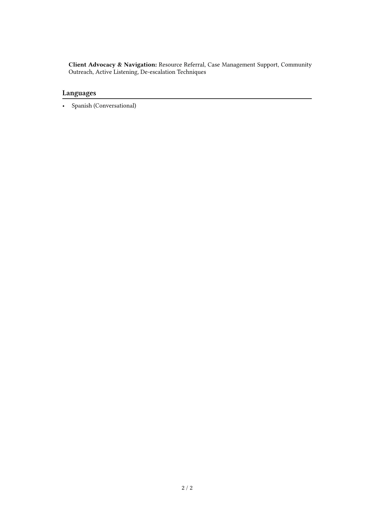 Career changer version - Page 2