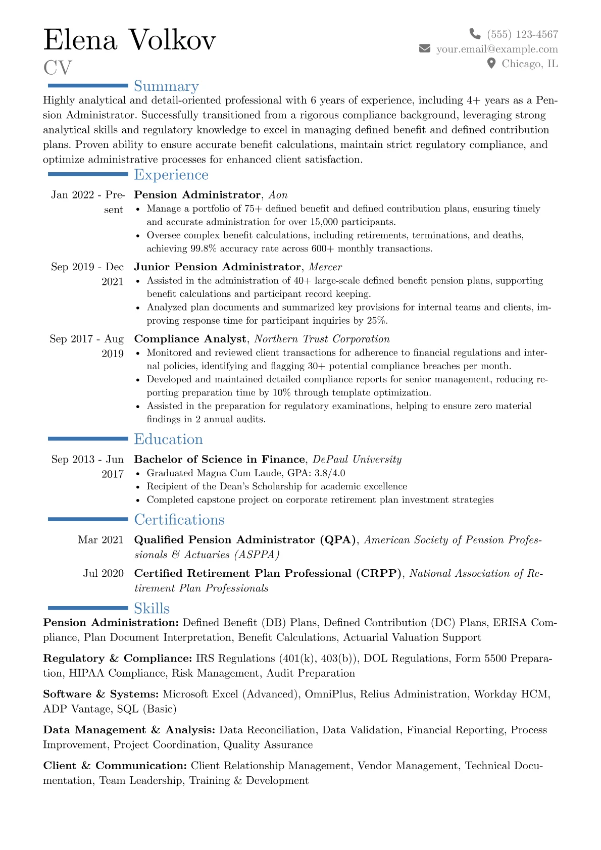 Career changer version - Page 1