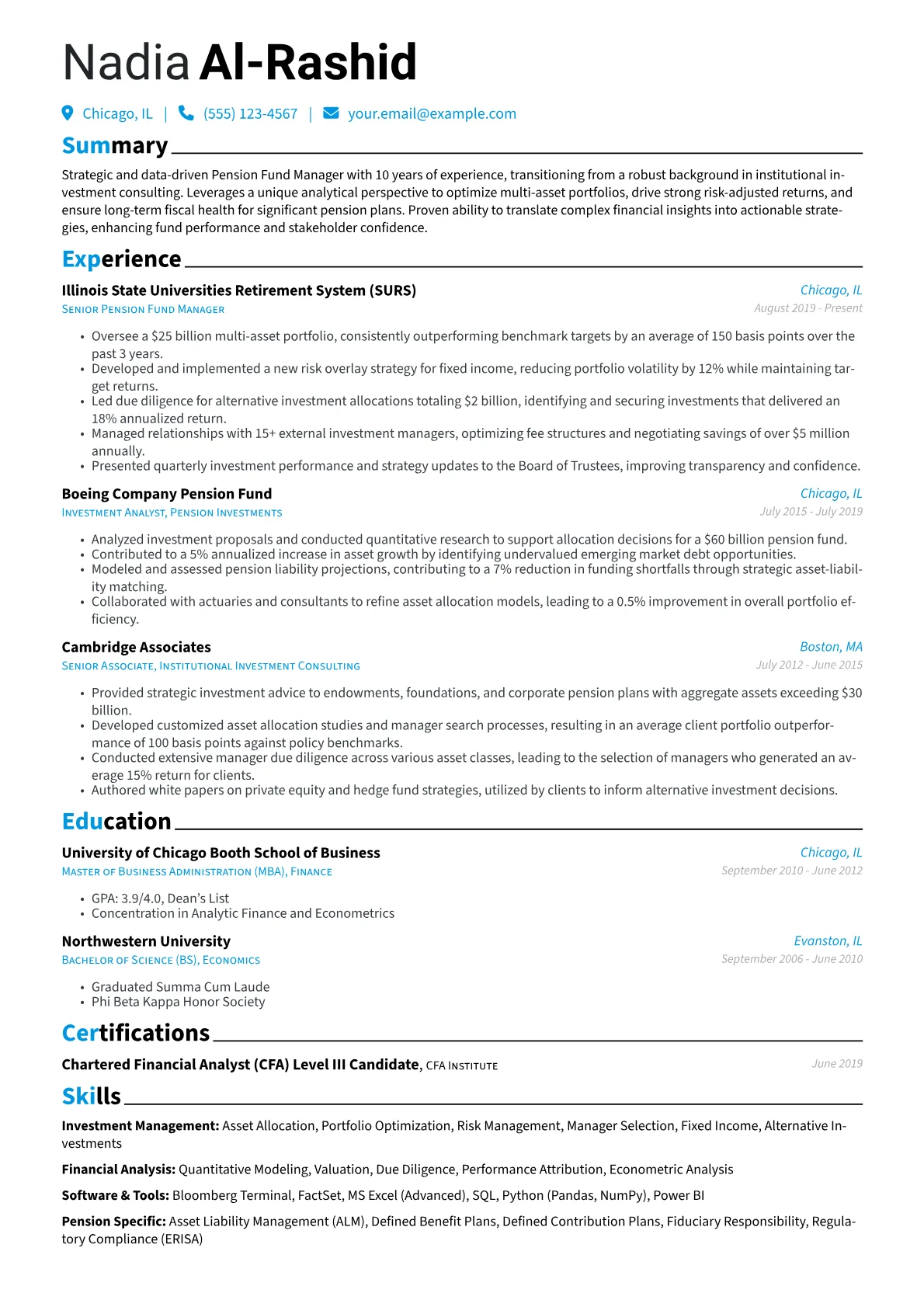 Career changer version - Page 1