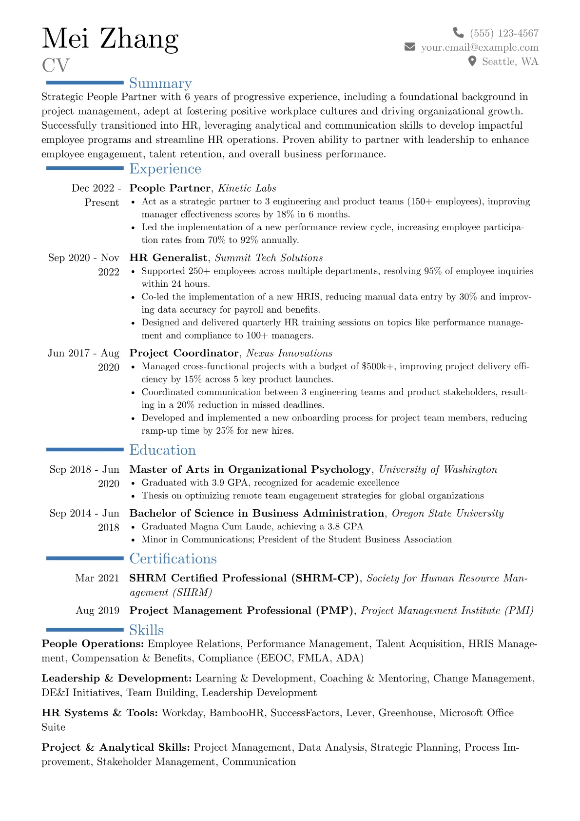 Career changer version - Page 1