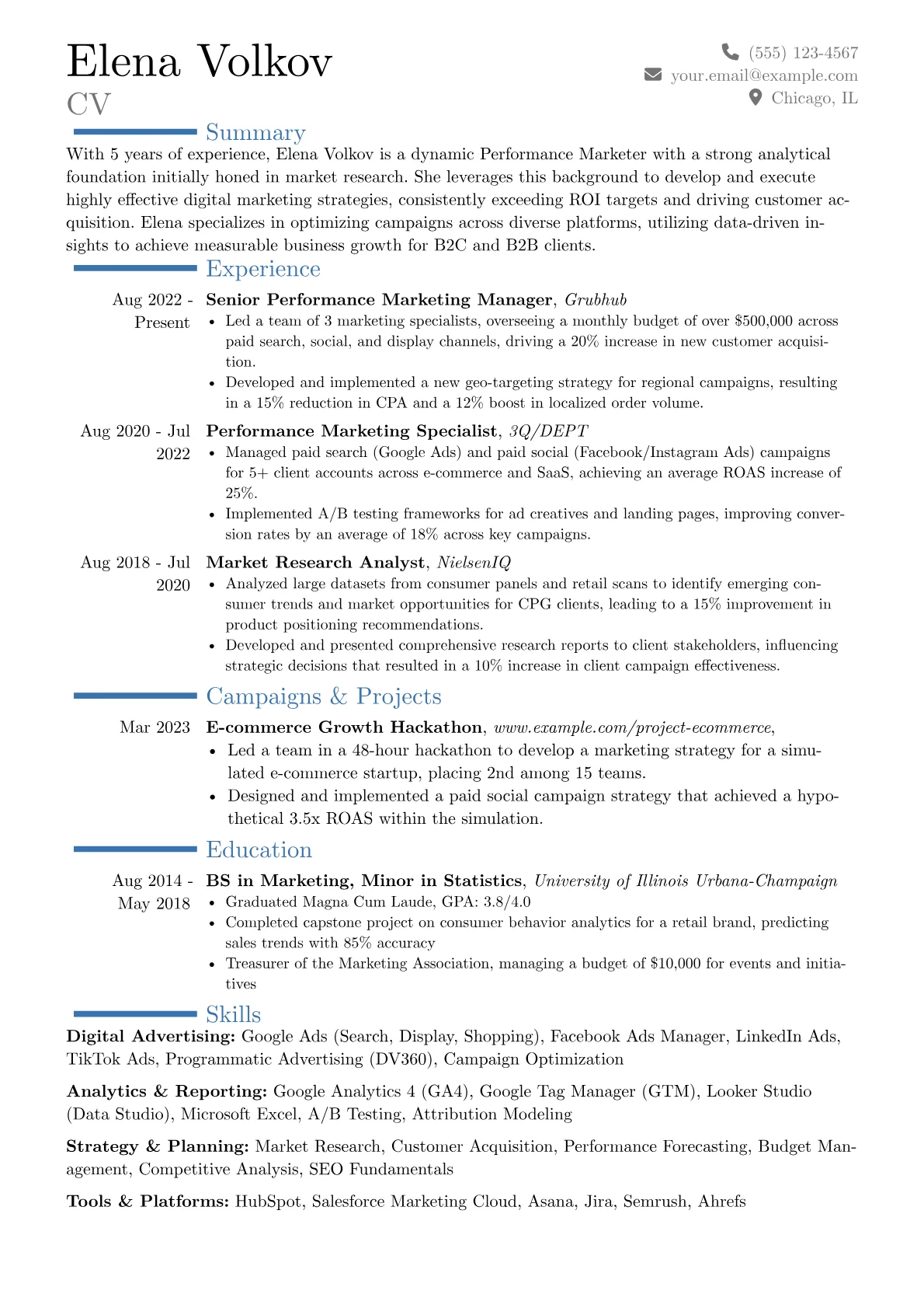 Career changer version - Page 1