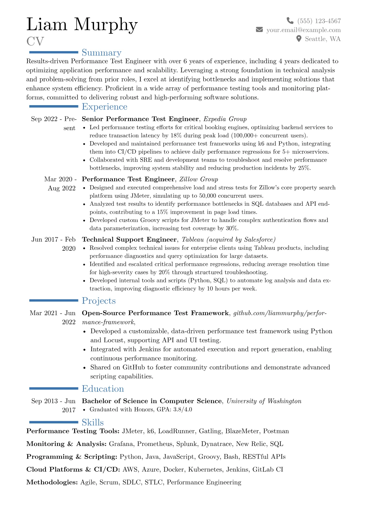 Career changer version - Page 1