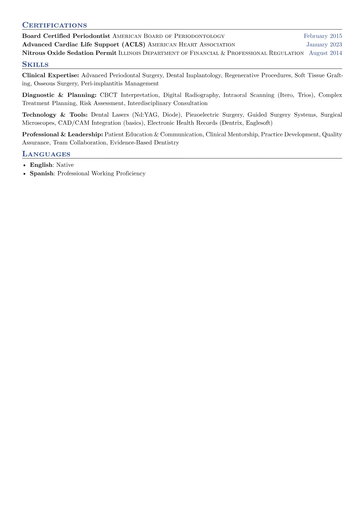 Senior Periodontist version - Page 2