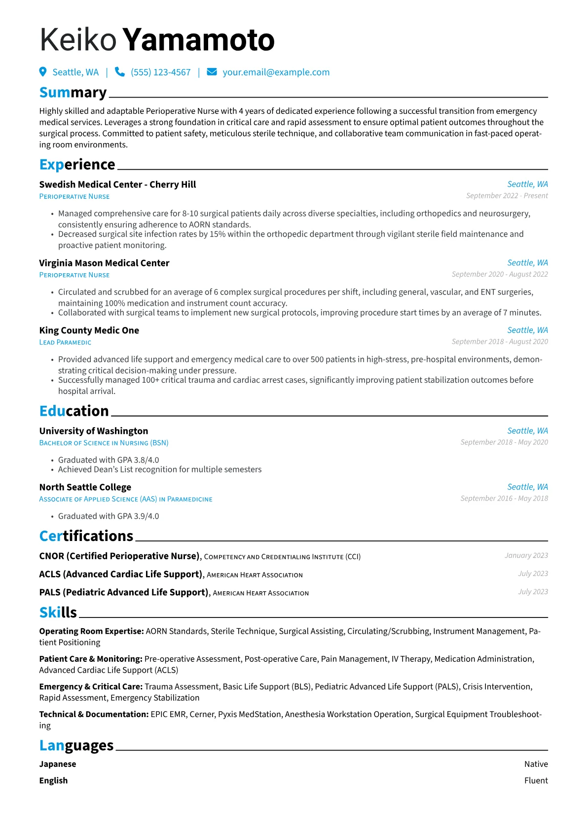 Career changer version - Page 1