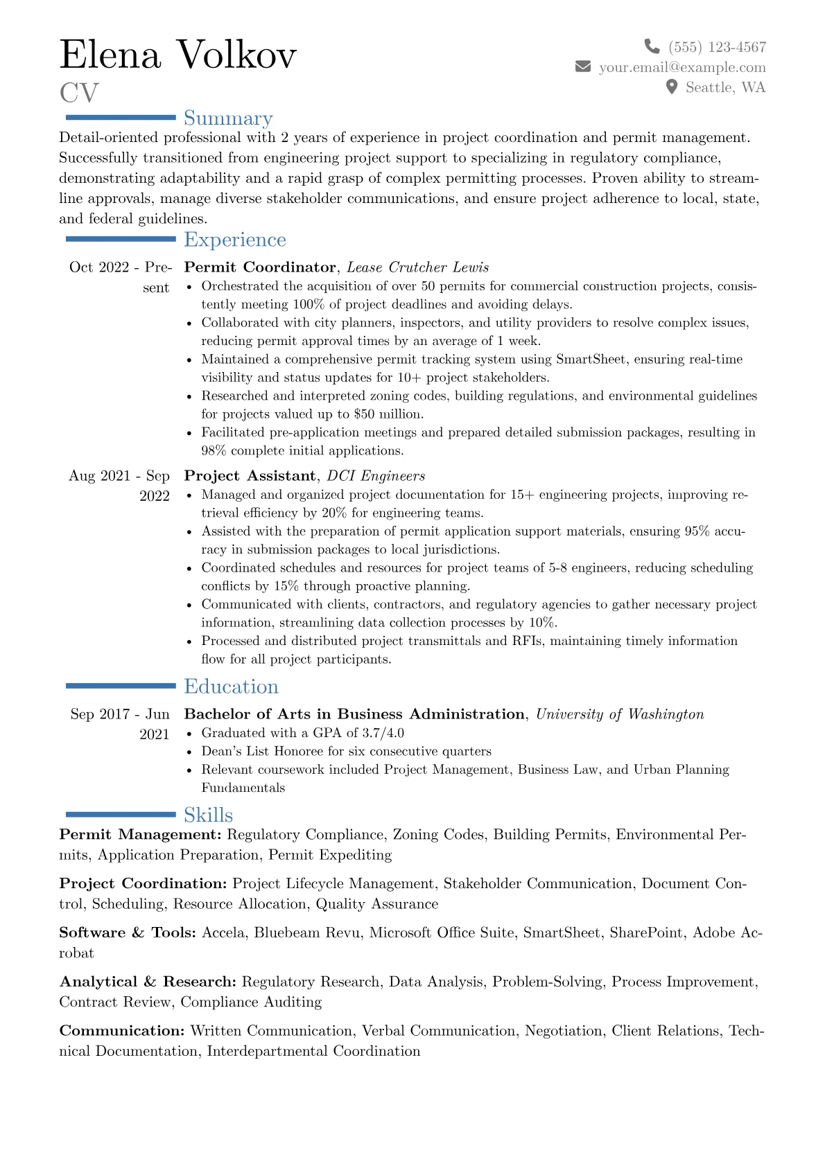 Career changer version - Page 1