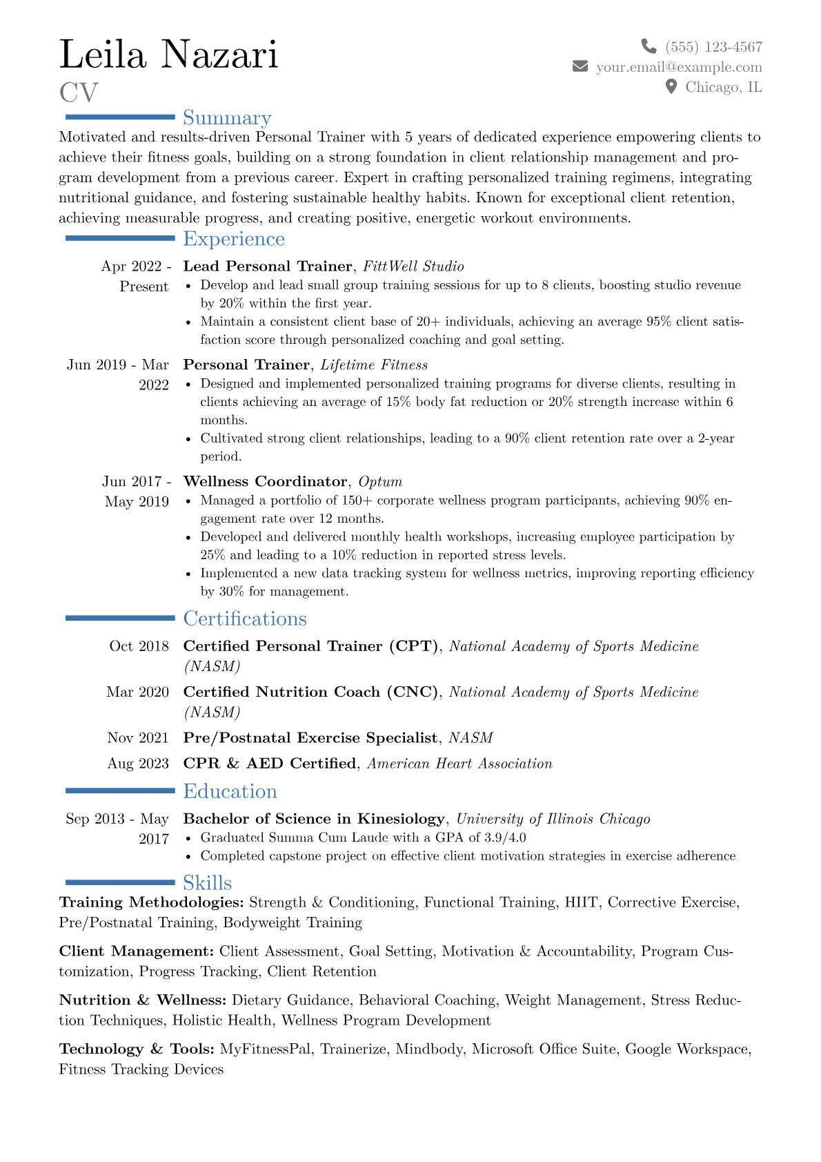 Career changer version - Page 1
