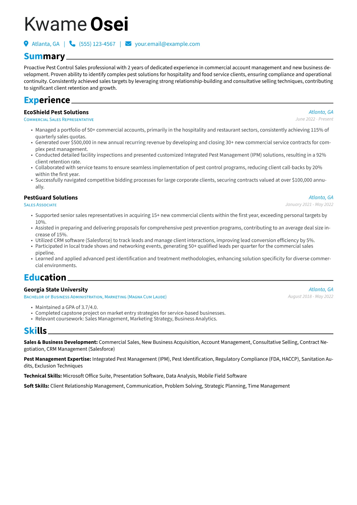 Pest Control Sales version - Page 1