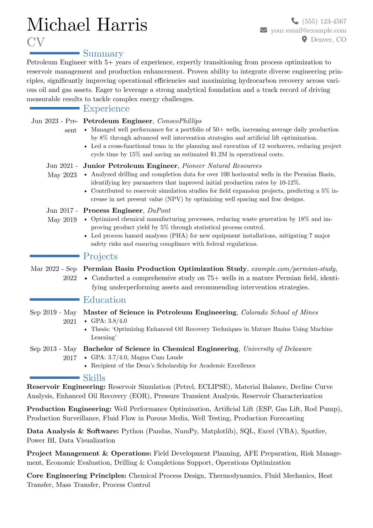Career changer version - Page 1